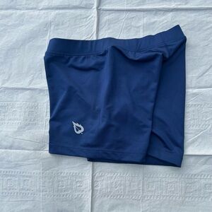 Baleaf blue women’s running shorts